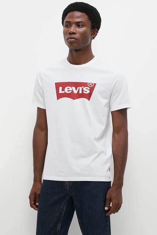Graphic set-in neck hm graphic - white 