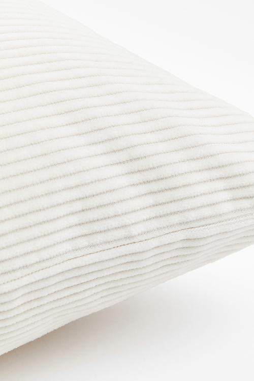 Corduroy cushion cover - beige