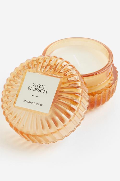 Scented candle - orange