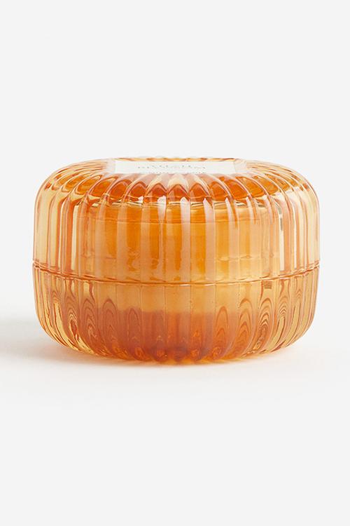 Scented candle - orange