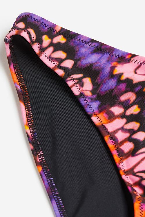 Bikini bottoms - black/patterned
