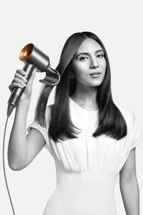 DYSON - Supersonic Hair Dryer With Flyaway Attachment - Nickel Copper