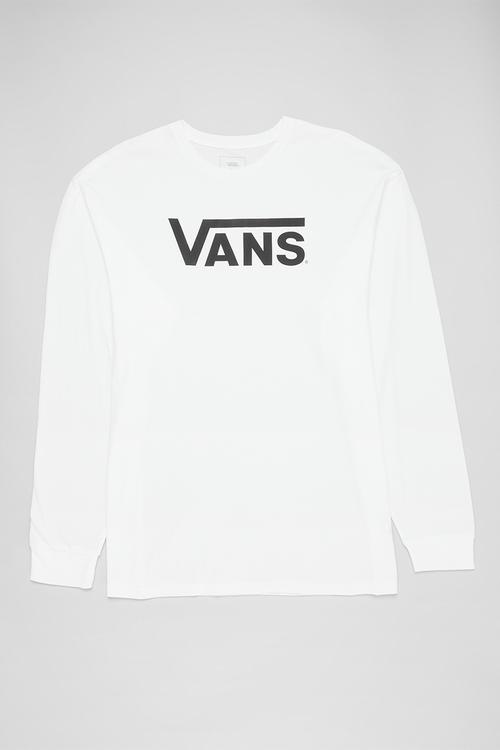Vans Classic L/S tee - White/black
