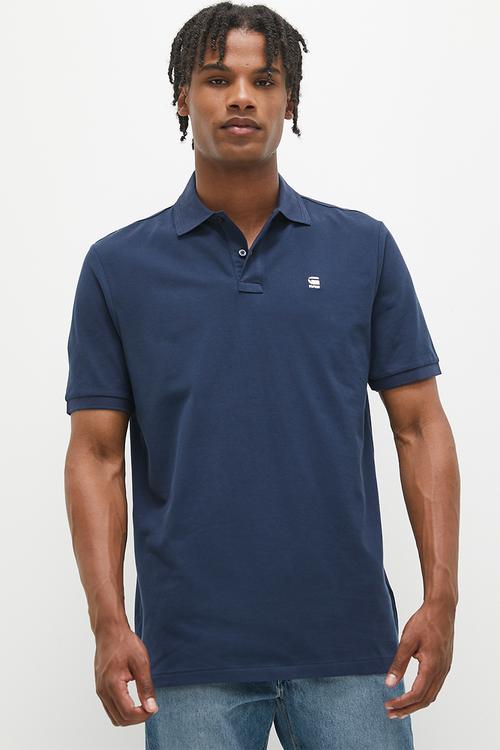 Dunda polo short sleeve - sartho blue