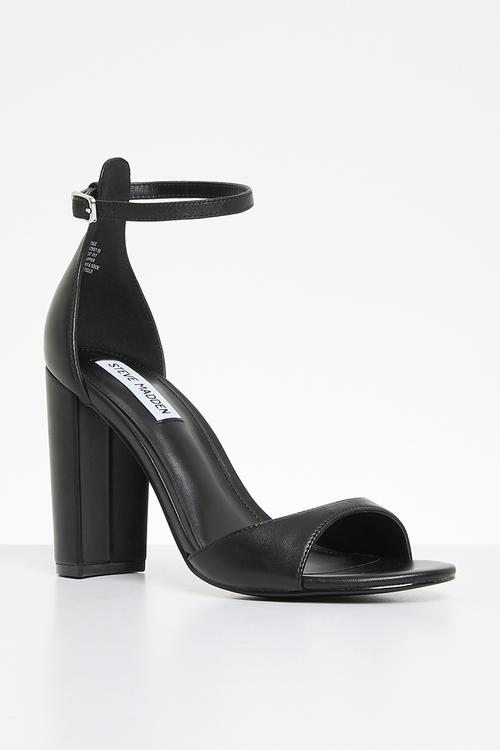 Capsule block heel - black