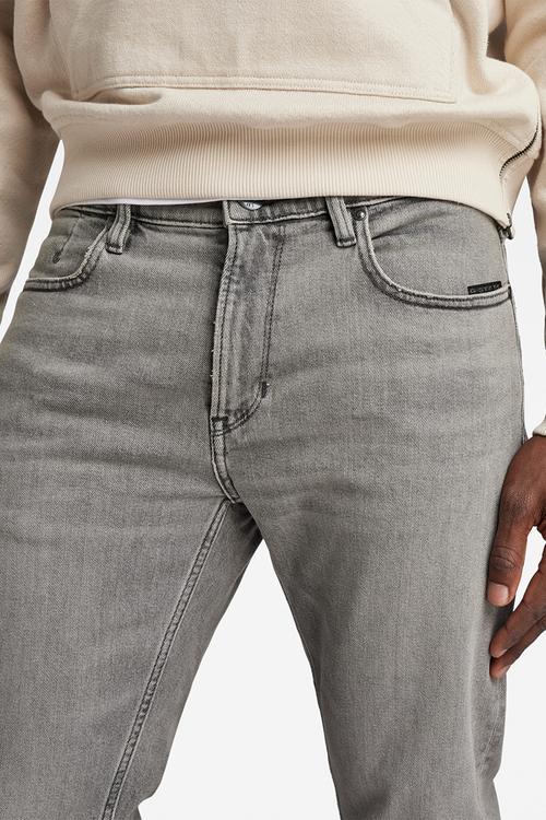 Mosa straight saigon black stretch denim r - faded moonstone