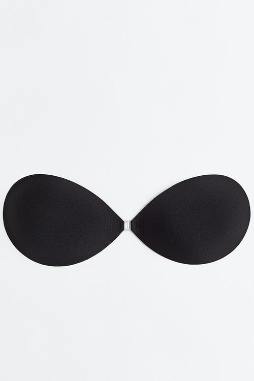 Self-adhesive bra - black