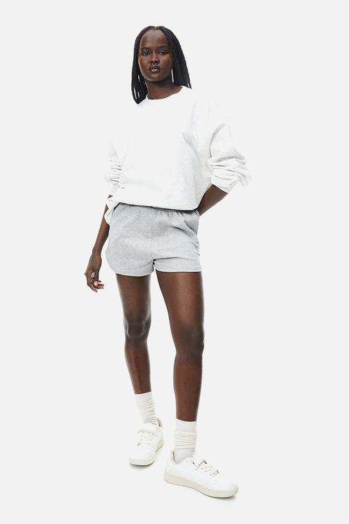 Sweatshirt shorts - grey