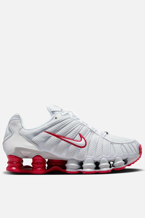 W nike shox tl - platinum tint/white/gym red