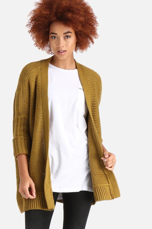 Vera 3/4 Open Knit Cardigan
