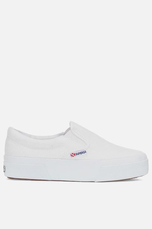 2740 platform slip on platform - 901 white