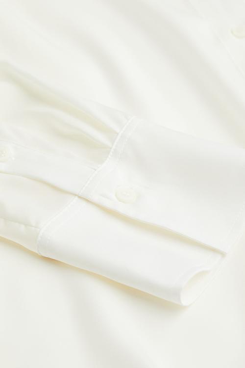 V-neck blouse - Cream