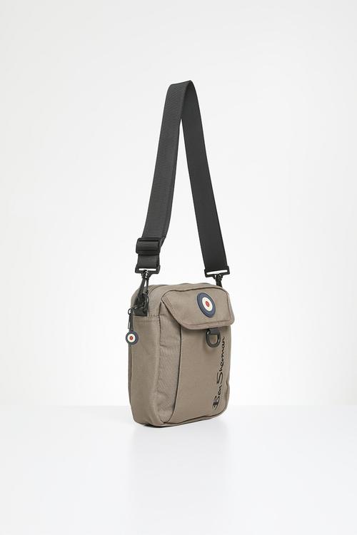 Ben cross body canvas - olive