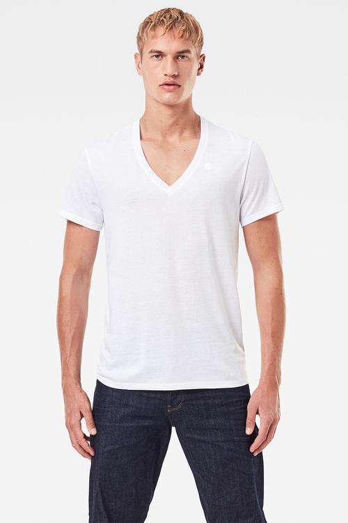 Base htr v t s/s 2-pack NY jersey - solid white