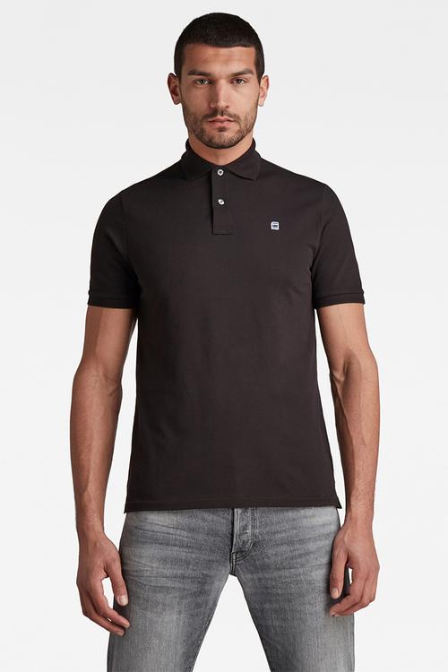 Dunda polo short sleeve - black