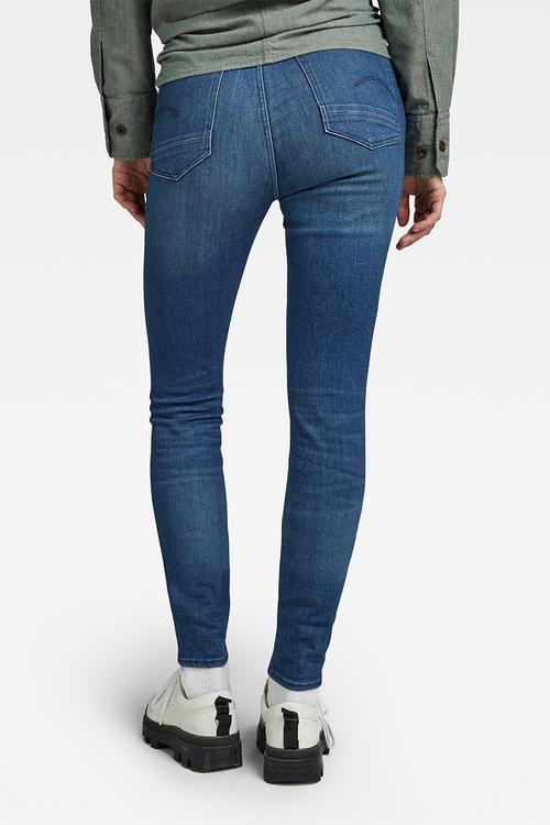 Kafey ultra high skinny 30 - faded neptune blue
