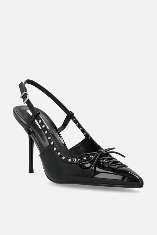 Reverb slingback court - black