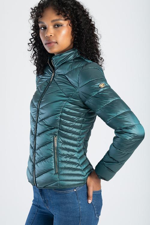 Ravilla Puffer Jacket - Forest Green