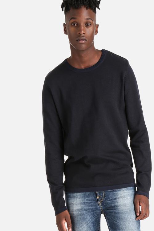 Plain Knit Crew