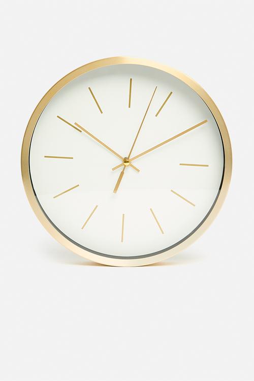 Glow wall clock - white