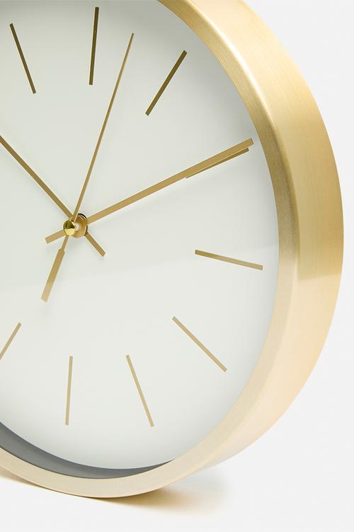 Glow wall clock - white