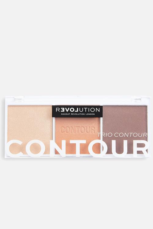 Relove By Revolution Colour Play Contour Trio Palette Bronze Sugar
