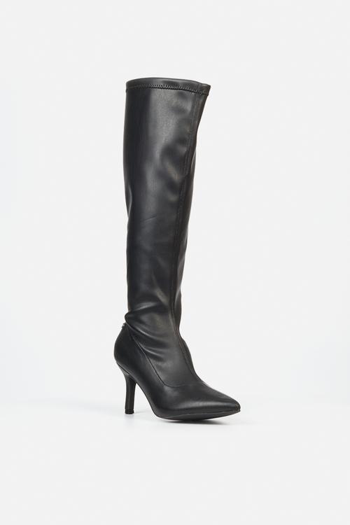 Lively 7 midi heel boot - black