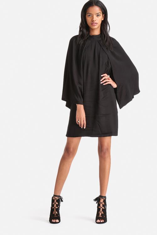 Prancer Satin Shift Dress