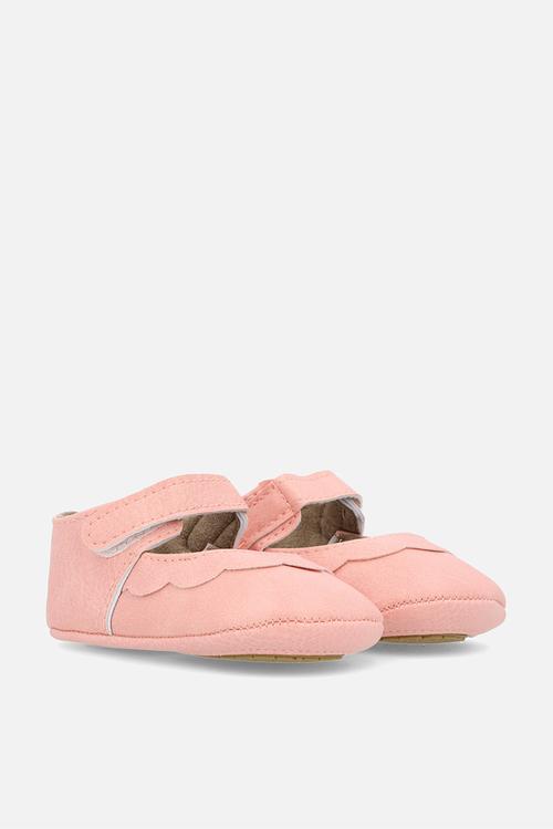 Adjustable fastener strap pumps - pink