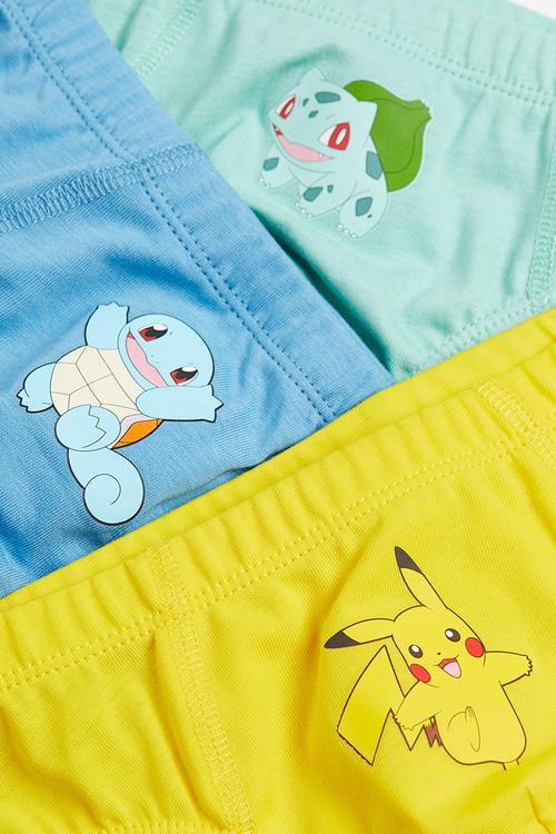 5-pack printed boys’ briefs - multi