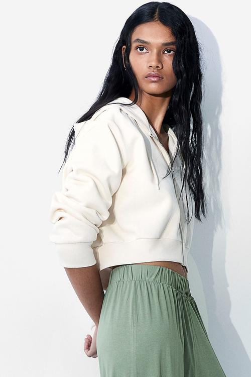 Loose fit trousers - green