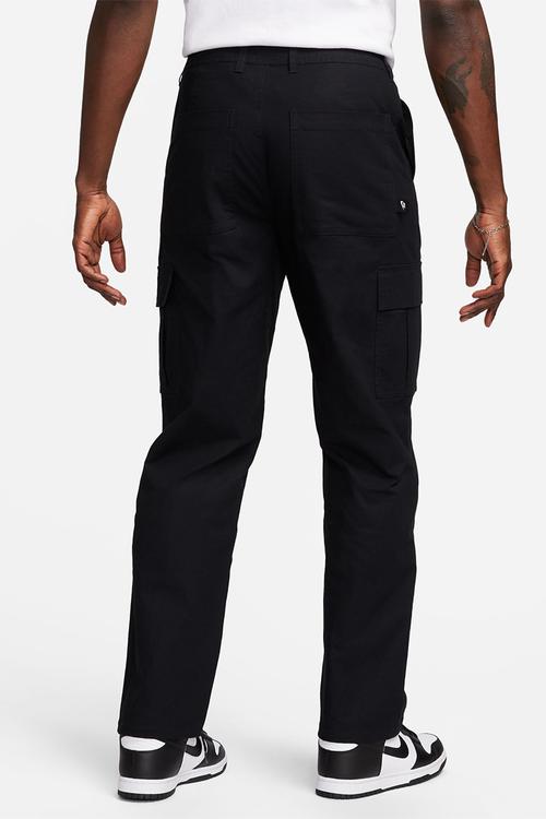 Club cargo pant trousers- black/black