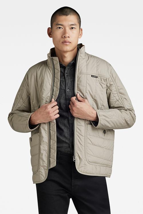 Liner Overshirt Manor poplin - elephant skin