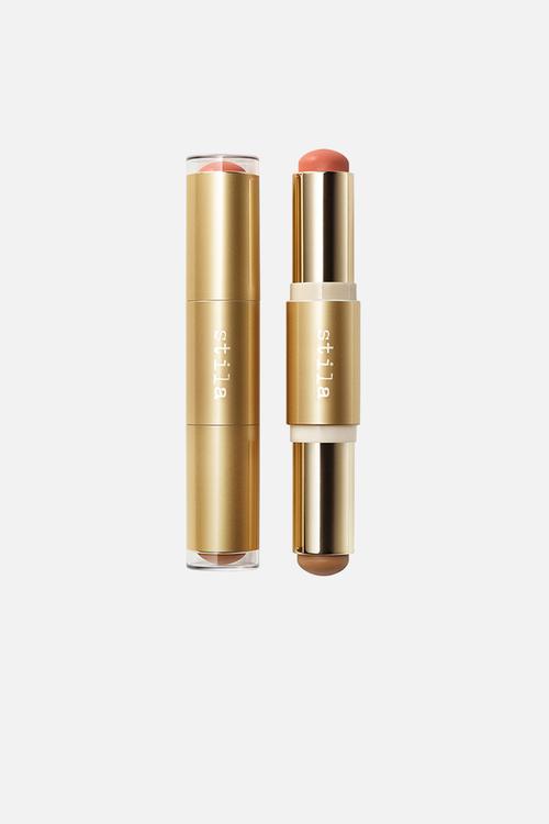 Blush & Bronze Hydro-Blur Cheek Duo - Apricot & Golden