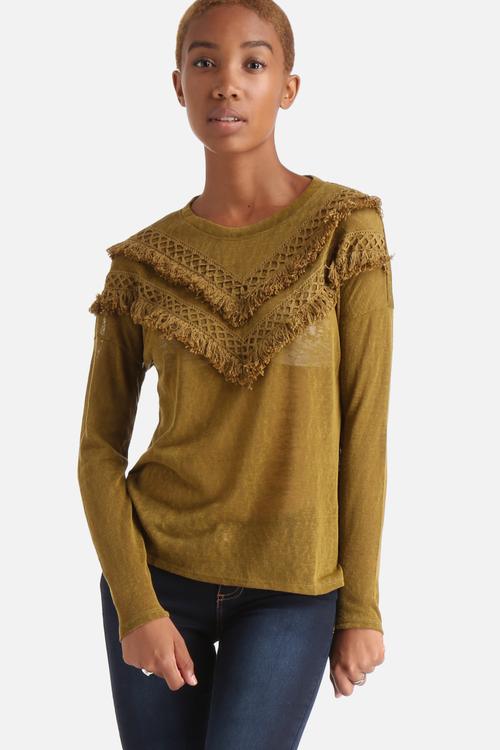 Casandra Frill Knit