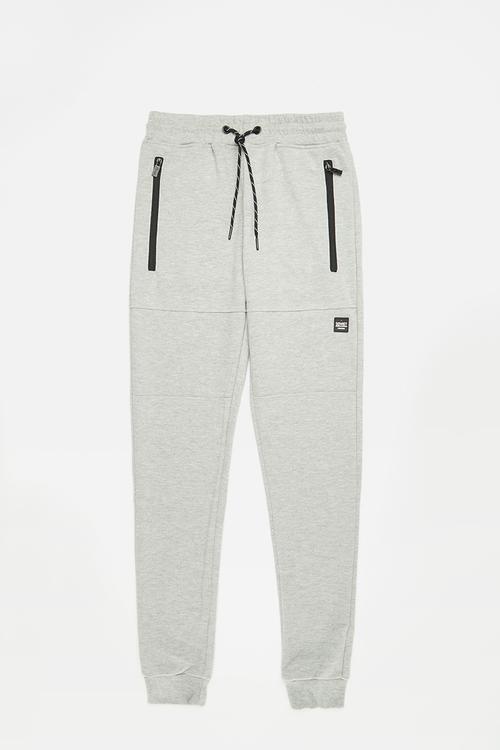 Track pants - grey melange