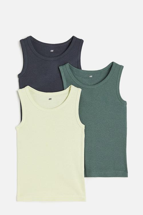 3 pack vest tops - multi