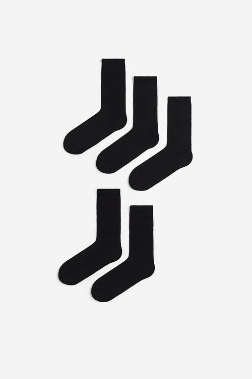 5-Pack socks - black