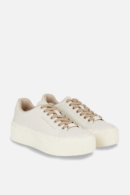 Bold vulc flatf low laceup wn - Eggshell/Travertine