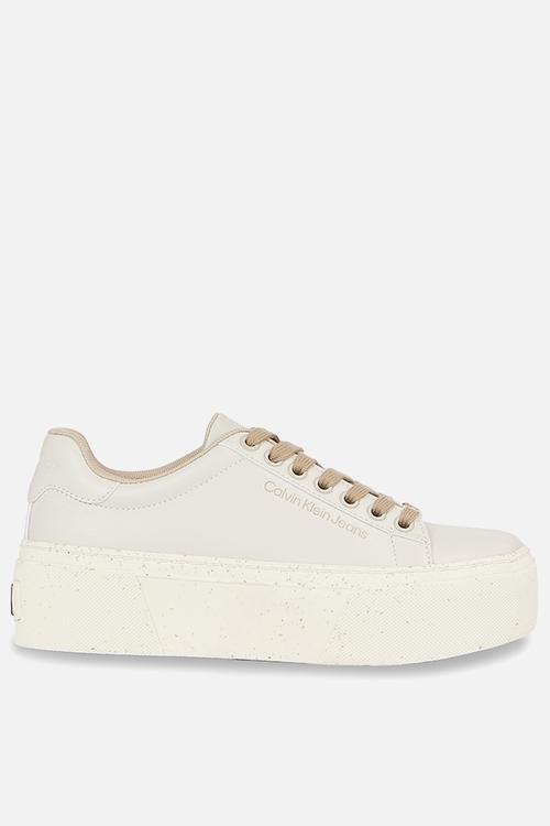 Bold vulc flatf low laceup wn - Eggshell/Travertine
