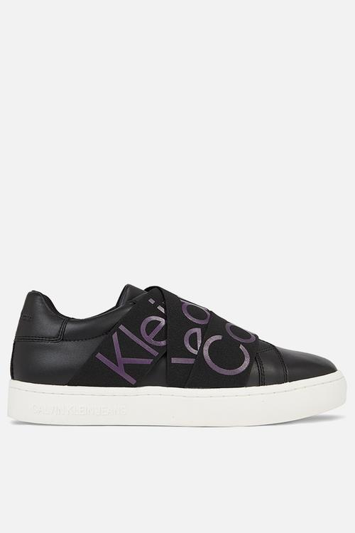 Classic cupsole elast web refl - Black/Amethyst