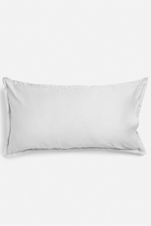 T400 Eygyptian Cotton oxford King pillowcase - Silver