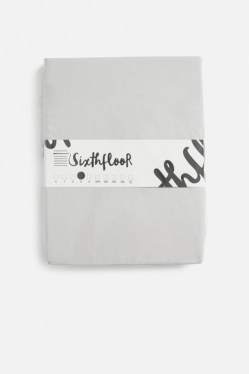T400 Eygyptian Cotton Fitted Sheet - Silver