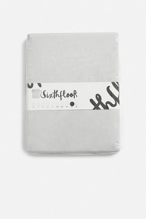 T400 Eygyptian Cotton flat sheet - Silver