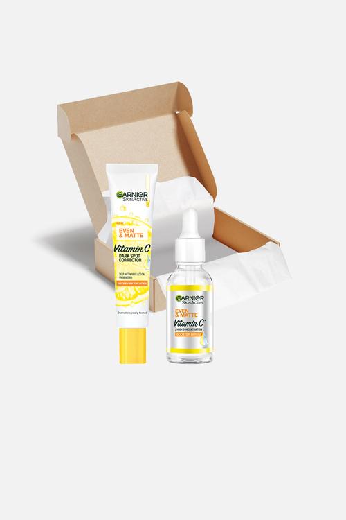Even & Bright Vitamin C Booster Serum & Dark Spot Bundle Set - 2 Piece