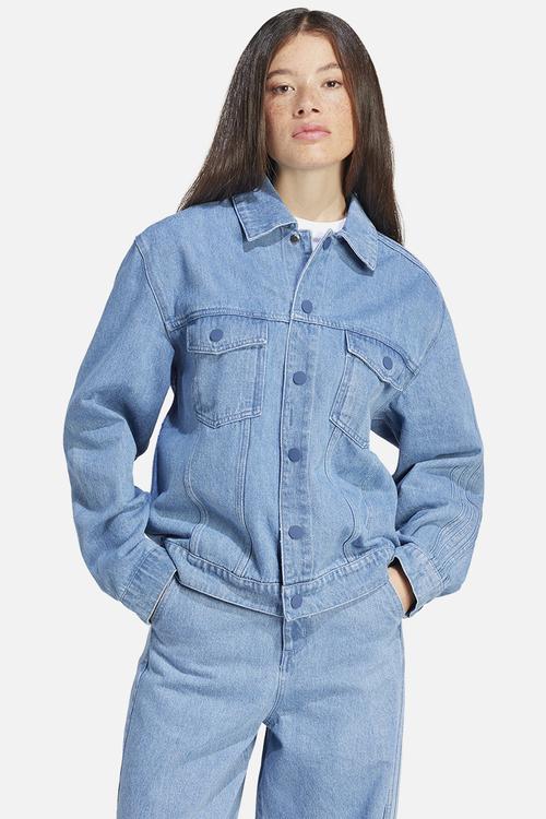 3 Stripe Jacket - Light Denim