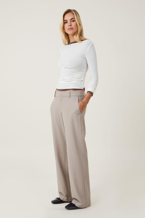 Luis Suiting Pant - Taupe Marle