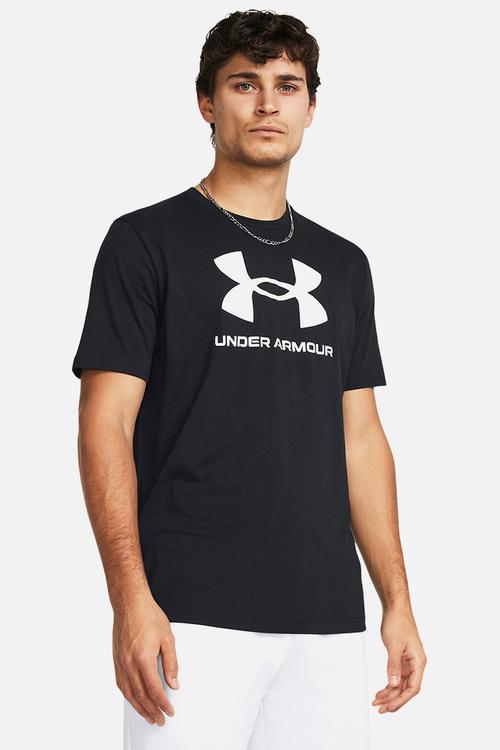 Ua Sportstyle Logo Update Short Sleeve T-shirt - Black 
