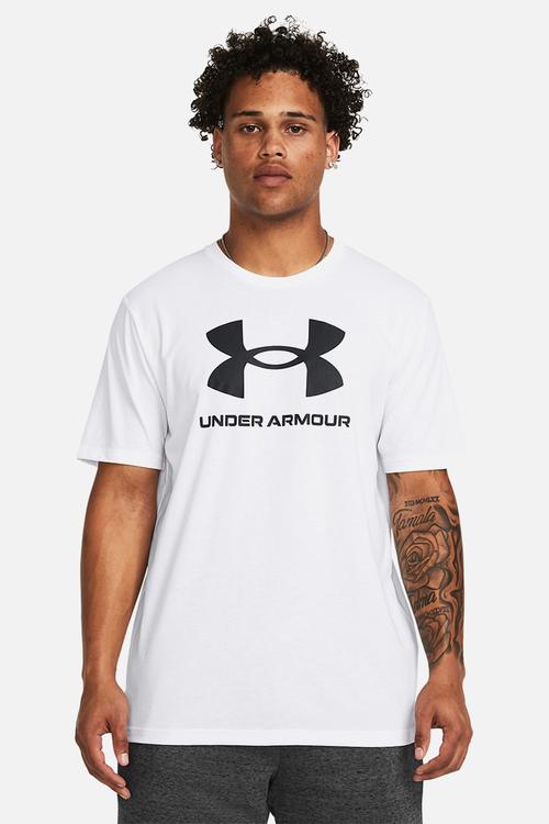 Ua Sportstyle Logo Update Short Sleeve T-shirt - White 