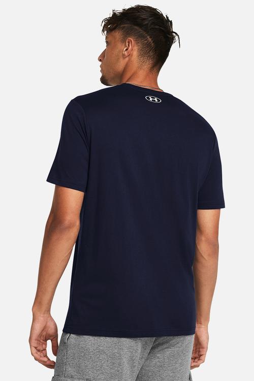 Ua Sportstyle Logo Update Short Sleeve T-shirt - Navy 